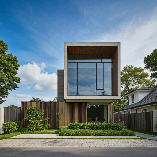 Modern house preview